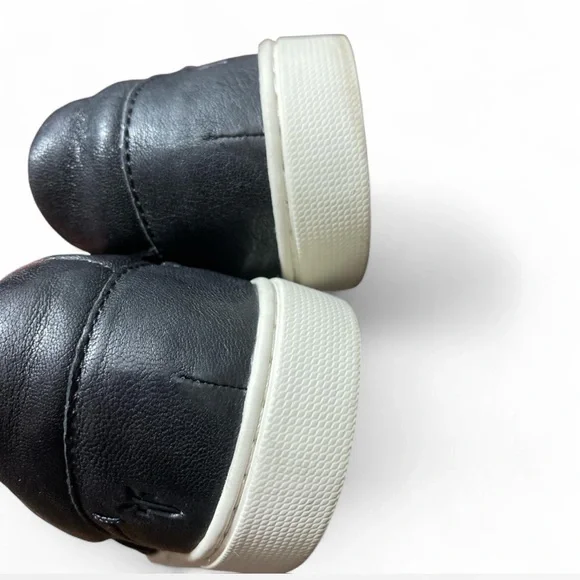 Frye black leather leather sneakers Sz 7 - Picture 5 of 7